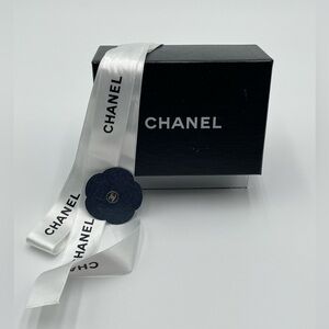 Chanel gift box with ribbon and sticker - authentic